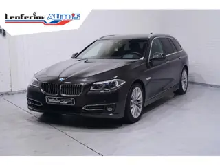 BMW 5-serie Touring 535d Luxury line NAP Navi Head up Sportstoelen Leder Camera Harman Kardon PDC v+