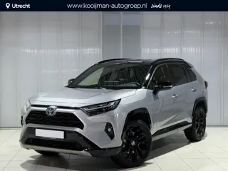 Toyota RAV4 2.5 Hybrid AWD Bi-Tone Automaat Navigatie, Stuurwiel- & Stoelverwarming, LED, PDC, LMV, 