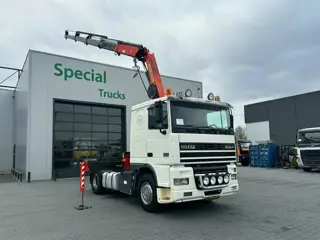 DAF XF 95.380 4x2 / Euro 2 / Palfinger PK21000 C (bj 1998)