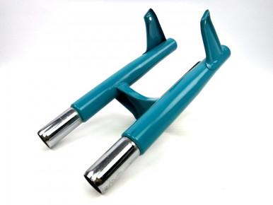 Used t-stuk moto guzzi chiu licht blauw