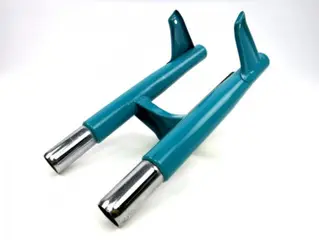 Used t-stuk moto guzzi chiu licht blauw