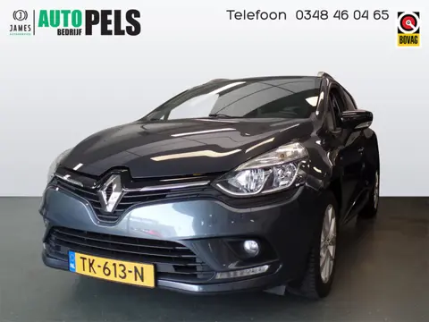 Renault Clio Estate 0.9 TCe Limited, Navigatie, Airco, Elek ramen/spiegels, Cruise controle, Lm velg