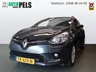 Renault Clio Estate 0.9 TCe Limited, Navigatie, Airco, Elek ramen/spiegels, Cruise controle, Lm velg