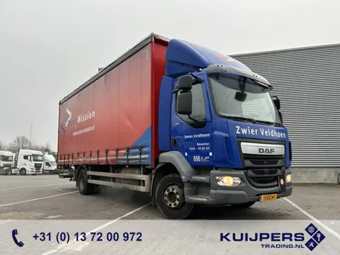 DAF LF 210 FA / Turbo Problems / 502 dkm / Curtainside / Loadlift / APK TUV 06-26