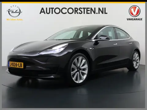 Tesla Model 3 SR+ 325PK Trekhaak Lmv 19" AutoPilot Leer Pano-Dak Adaptive Cruise Camera's Elektr.-St