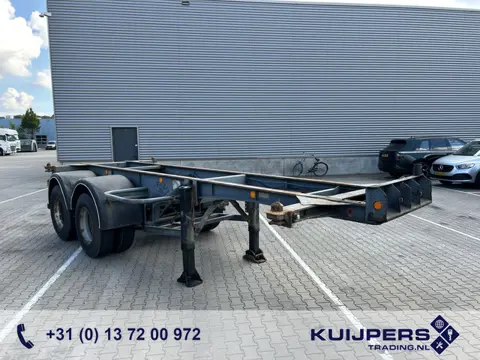 Fruehauf ED 24 / 2 as Blad - Spring / Container 20 FT / Classic / Oldtimer