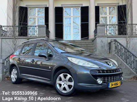 Peugeot 207 SW Outdoor 1.6 VTi XS Panoramadak Leder Climate Cruise Ctr Trekhaak Dakrails Lmv