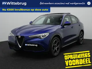 Alfa Romeo Stelvio 2.0 T AWD Ti | Lederen bekleding | Panoramisch schuif/kanteldak