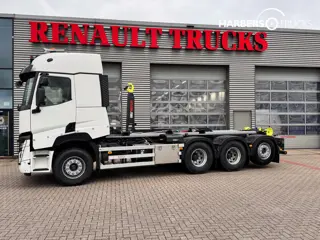 Renault C 480TC Tridem 8x4 30T Hiab haakarm (bj 2024)