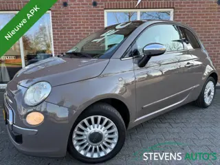 Fiat 500 1.2 Lounge NIEUW APK / RIJDT GOED / PANODAK / AIRCO / LMV / GROO