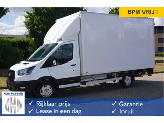 Ford Transit 350L 165PK Bakwagen AUT-10 BPM VRIJ Navi, ACC, Dhollandia 1000KG, 3.5T Trekgewicht!! NR