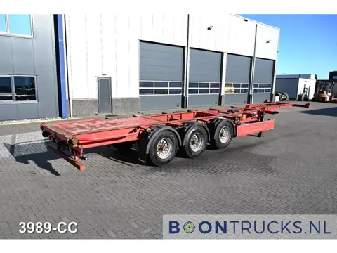 Krone SD 2x20-30-40ft HC * FIXED CHASSIS * BPW/DISC * LIFT AXLE * NL TRAILER