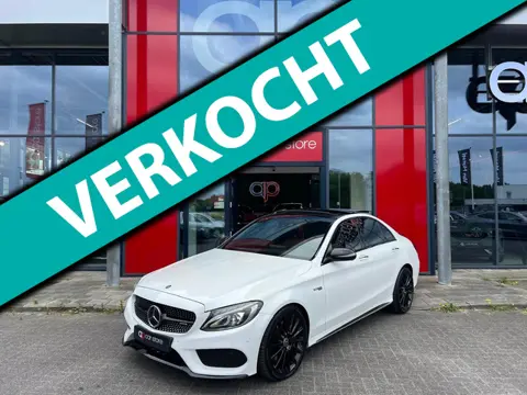 Mercedes-Benz C-klasse 450 AMG 4MATIC Panorama Burmester Memory seats Head-Up