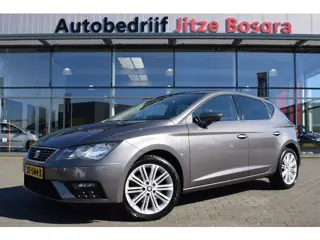 SEAT Leon 1.4 TSi Xcellence ECC | Carplay | Half Leder | Sportstoelen | Keyless | 17 Inch LMV