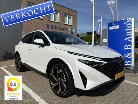 Nissan QASHQAI 1.3 MHEV 158pk Automaat Tekna Plus l PANO-DAK l ACC l 360° CAMERA l 20" VELGEN l LEDE