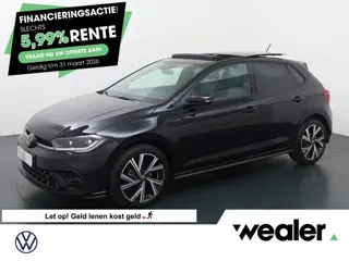 Volkswagen Polo 1.0 TSI R-Line Business | 116 PK | Automaat | Panoramadak | Verwarmde voorstoelen | 