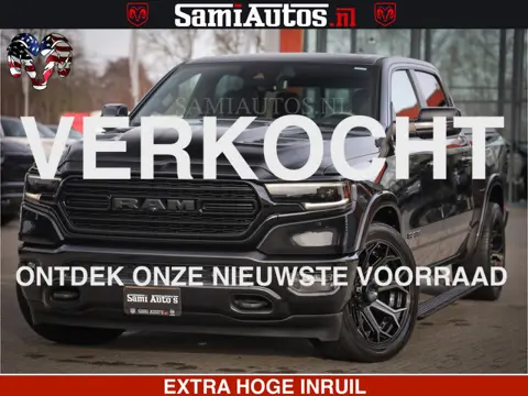 Dodge Ram 1500 LIMITED BLACK OPS | 5.7 V8 402 PK HEMI | MEEST VOLLE EN LUXE UITVOERING | CREW CAB | 