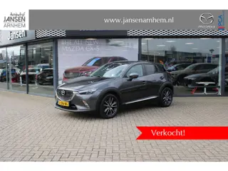 Mazda CX-3 2.0 SkyActiv-G 120 GTM-line , Navi, Half Leder, Camera, Clima, Cruise, Stoelverwarming,LM