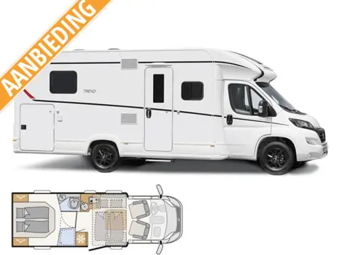 Dethleffs Trend  T7057 DBL 2024 Aanbieding