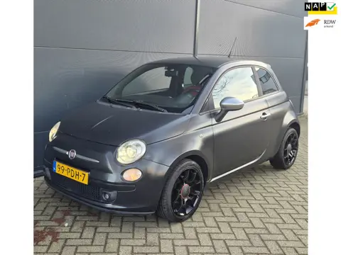 Fiat 500 0.9 TwinAir Blackjack Xenon Leer Nap