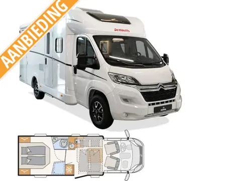 Dethleffs Just Camp  T7052 DBL 2024 Aanbieding