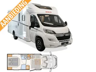 Dethleffs Just Camp  T7052 DBL 2024 Aanbieding