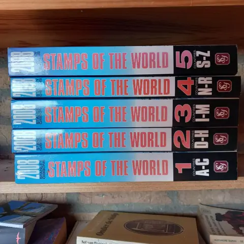 stamps of the world 2008- 5 delen