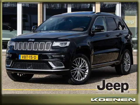 JEEP GRAND CHEROKEE Summit 3.0 V6 CRD 6 Cil Diesel 250Pk Grijs kenteken EURO 6 Luchtvering