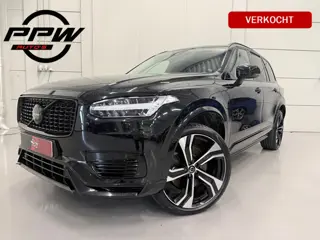 Volvo XC90 T8 Recharge AWD R-Design PANO/LUCHTVERING/TREKHAAK/HEAD-UP/GOOGLE/H&K/MASSAGE+VENTILATIE/