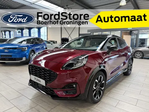 Ford Puma EcoBoost Hybrid 155pk Vivid Ruby Edition | Uniek! | Trekhaak | Adapt. Cruise | B&O | Winte