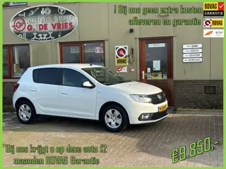 Dacia Sandero 1.0 TCe Bi-Fuel Comfort LPG-G3 - Prijs inclusief 12 maanden BOVAG-garantie en aflevere