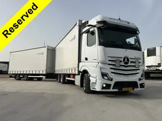 Mercedes-Benz Actros 2548 Bigspace 6x2 + Fellechner Wipkar / Volume Combi / Kooiaap / Schuifzeil / A