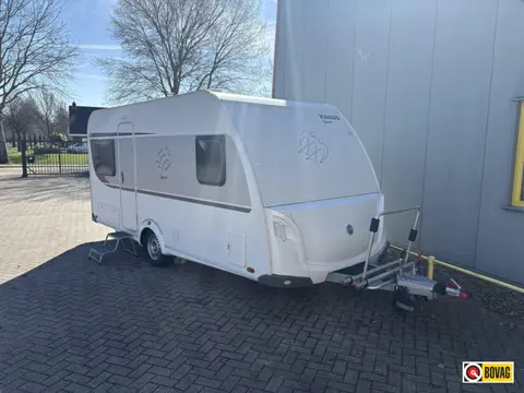 Knaus Sport 450 FU Mover, voortent, fietsenr