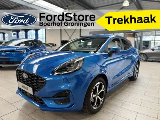 Ford Puma EcoBoost Hybrid 125 pk ST-Line X | Trekhaak | Winter Pack | B&O | Cruise | Camera | All-se