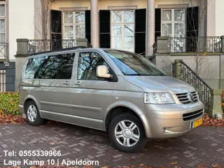 Volkswagen Transporter Multivan 2.5 TDI Highline 175Pk 7Persoons Electr Deuren Leder Climate Cruise 