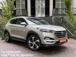 Hyundai Tucson 1.6 T-GDi Premium 4WD Automaat Navi Leder Xenon Trekhaak Camera Climate Cruise Ctr Pd