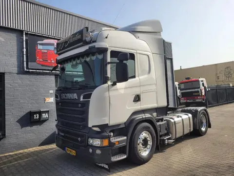 Scania R580 Highline 4X2 leaf\4air 370wb 700ltr (bj 2017)