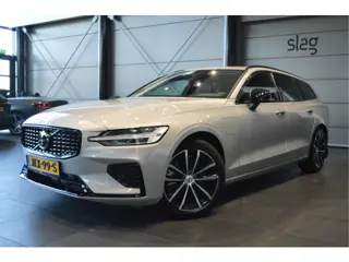 Volvo V60 2.0 T6 Plug-in hybrid AWD Plus Dark leer trekhaak !!