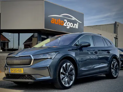 Škoda Enyaq iV 80 PANODAK VOL-LEDER NAVI CAMERA360 DIGI-DASH APPLE-CARPLAY LED 22 INCH-LMV PDC