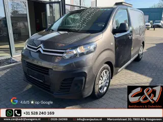 Citroën Jumpy M 1.6 BlueHDi 95 MAN Comfort zijschade, cruise, MARGE