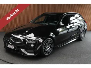 Mercedes-Benz C-Klasse Estate 180 AMG Line Panodak Navi Leer Camera Nightpack PTS Ambient Elektr. ac