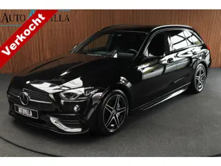 Mercedes-Benz C-Klasse Estate 180 AMG Line Panodak Navi Leer Camera Nightpack PTS Ambient Elektr. ac