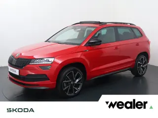 Skoda Karoq 1.5 TSI ACT Sportline Business | 150 PK | Automaat | Trekhaak wegklapbaar | Panoramadak 