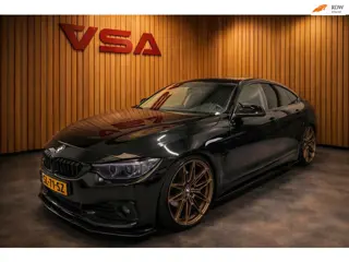 BMW 4-serie Gran Coupé 428i Executive|Uniek|Show staat|Maxton|Akra met klep|ST|EBC|NAVI|NAP|PDC|Gals