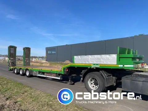 Nooteboom OSDS-41-03 Semi dieplader - Bouwjaar 2009 - Hydraulische rampen - SAF assen - Stuuras - AP