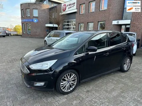 Ford C-Max 1.0 Titanium / bj.2015 / kleur: zwart / NAP met 165073 km. / APK 05/2026 / Climate / trek