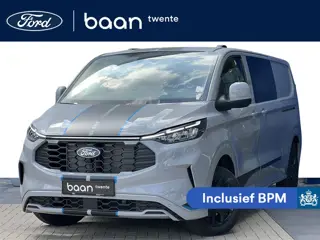 Ford Transit Custom 320 2.0 TDCI L2H1 170 PK Sport Automaat | Dubbel Cab. | 5-zits | 19 Inch | Trekh