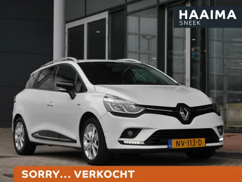Renault Clio Estate 0.9 TCe Limited | Airco | Navigatie | Lichtmetalen velgen | Trekhaak |  Parkeers