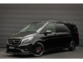 Mercedes-Benz Vito 136PK JB-EDITION FULL BLACK / AMG / SPOILER /VERLAGINGSVEREN / NAVIGATIE / SIDE-B
