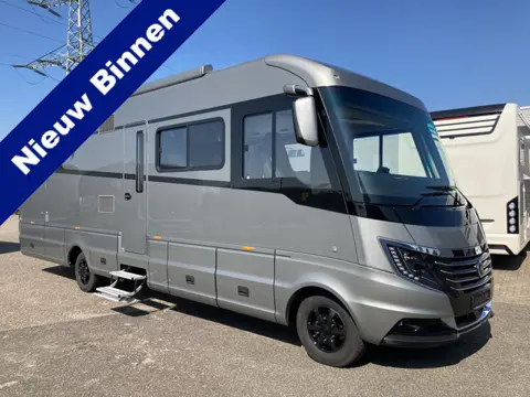 NIESMANN BISCHOFF FLAIR 920LE 6-persoons Retarder Bentley Grijs Metallic Echt glas Lithium pakket